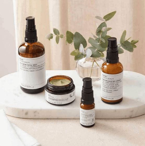 Evolve Organic Beauty Products -  part of Lucy Loves Nutrition Christmas Wellness Gift List