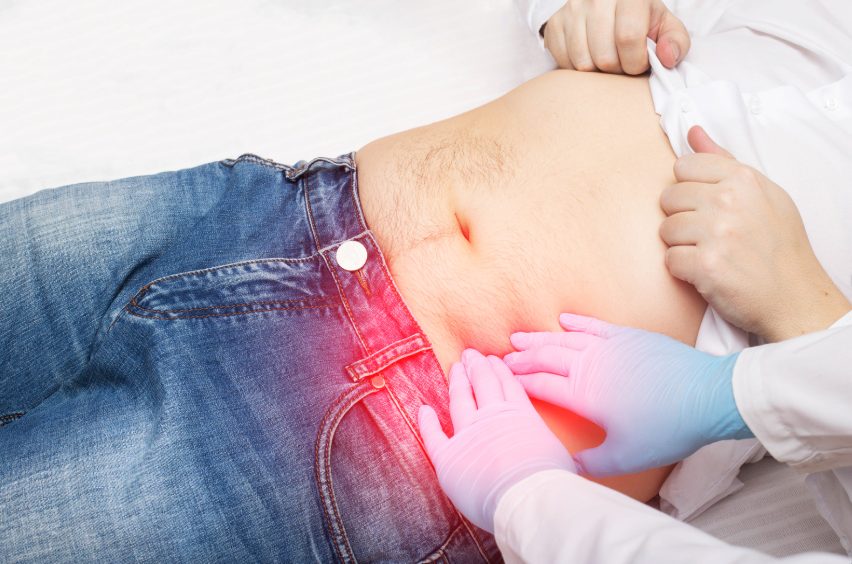 diverticulitis - lower left abdominal pain